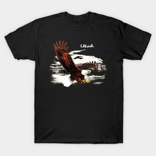Vintage Utah Bald Eagle T-Shirt